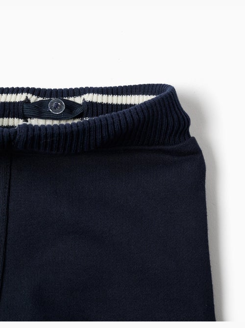 Pantalon en coton avec cordon de serrage - Kiabi Pantalon en coton avec cordon de serrage - Kiabi