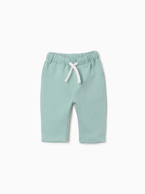 Pantalon en coton avec cordon de serrage - Kiabi