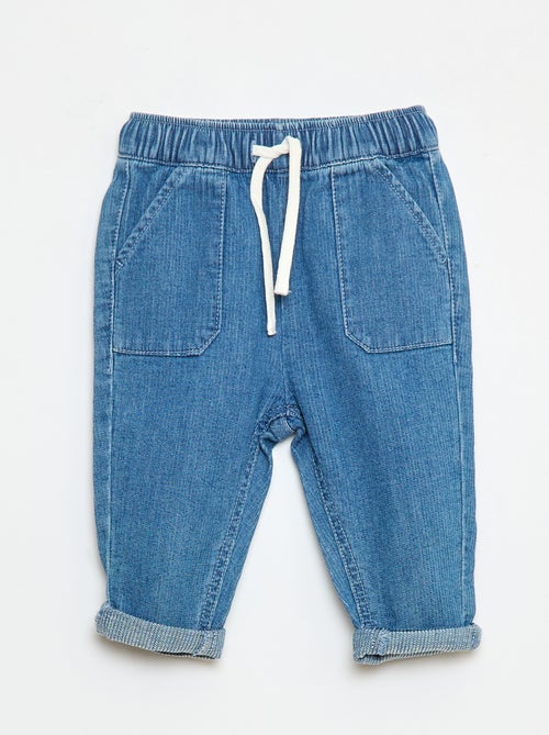 Pantalon en coton - Kiabi