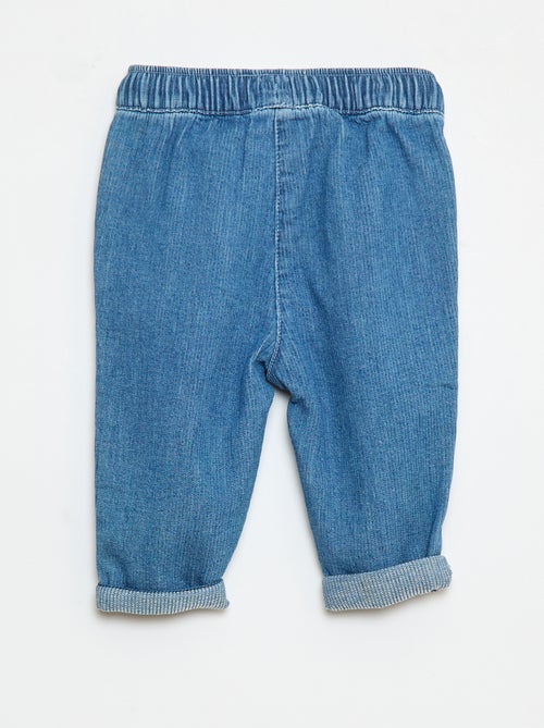 Pantalon en coton - Kiabi