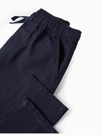 Pantalon en Coton et Lin