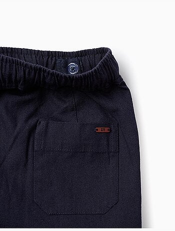 Pantalon en Coton et Lin