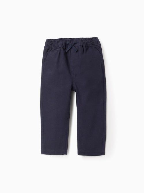 Pantalon en Coton et Lin - Kiabi