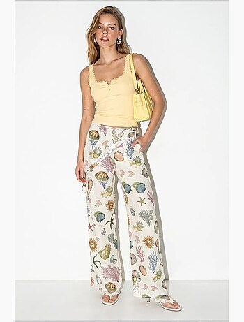 Pantalon en coton lucci