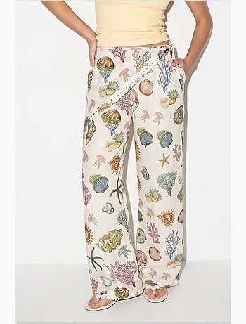 Pantalon en coton lucci