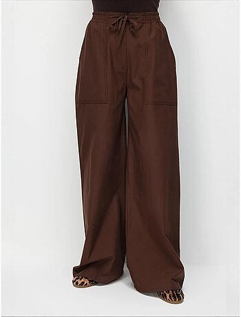 Pantalon en coton mixray
