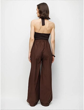 Pantalon en coton mixray