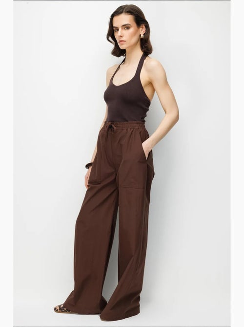 Pantalon en coton mixray - Kiabi Pantalon en coton mixray - Kiabi