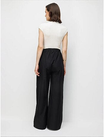 Pantalon en coton mixray