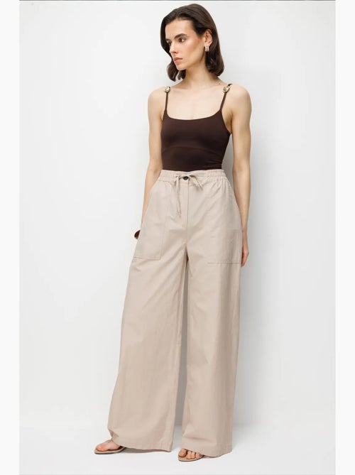 Pantalon en coton mixray - Kiabi Pantalon en coton mixray - Kiabi