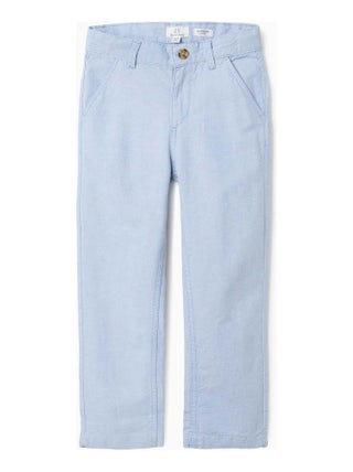 Pantalon en Coton Oxford