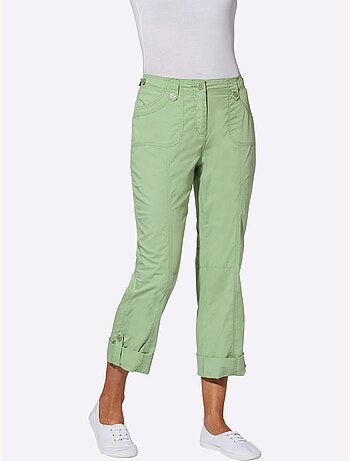 Pantalon En Coton Qualité Coton - Taille Courte - Witt