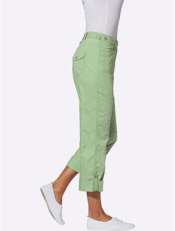Pantalon En Coton Qualité Coton - Taille Courte - Witt