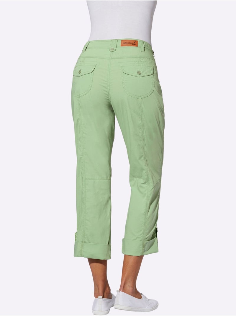 Pantalon En Coton Qualité Coton - Taille Standard - Witt Vert eucalyptus - Kiabi