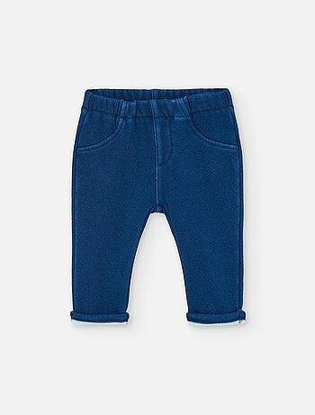 Pantalon en denim avec doublure polaire
