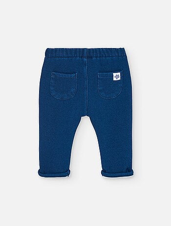 Pantalon en denim avec doublure polaire