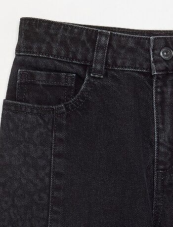 Pantalon en denim avec empiècements imprimés