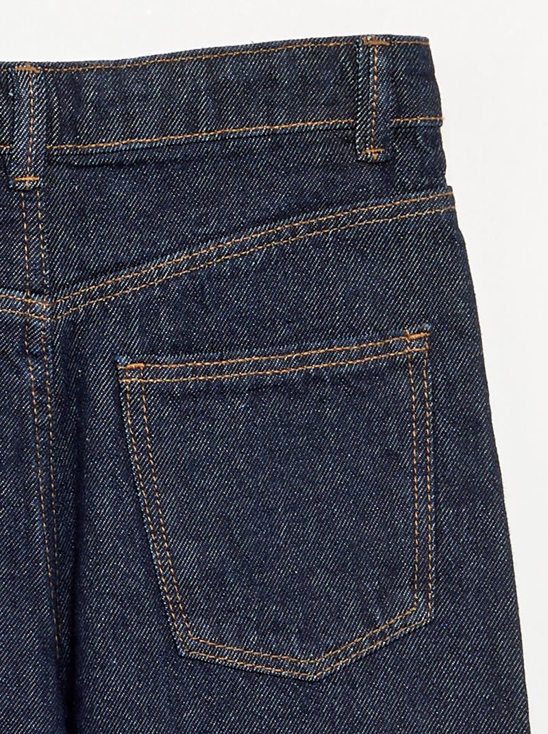 Pantalon en denim Bleu - Kiabi
