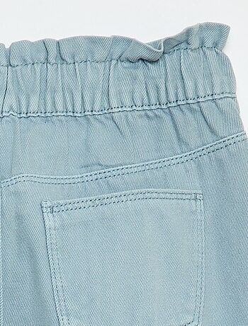 Pantalon en denim coupe mom