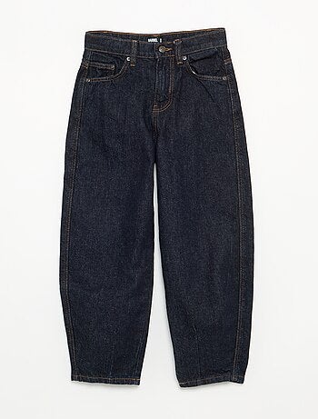 Pantalon en denim forme barrel