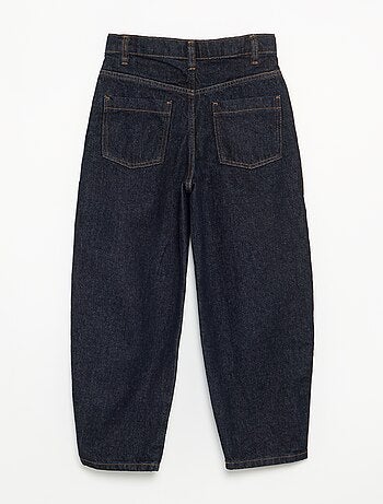 Pantalon en denim forme barrel