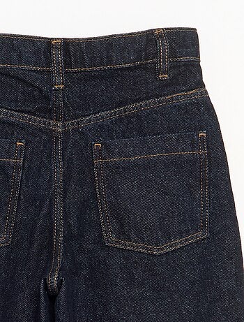 Pantalon en denim forme barrel