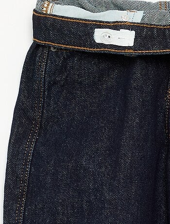 Pantalon en denim forme barrel