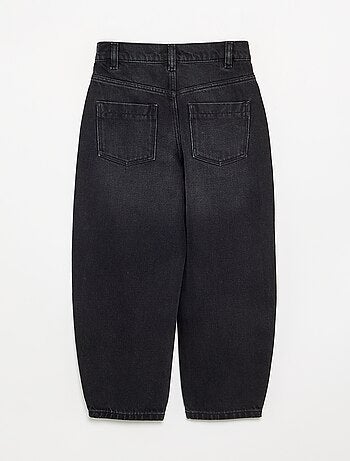 Pantalon en denim forme barrel