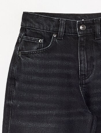 Pantalon en denim forme barrel