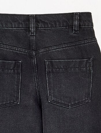 Pantalon en denim forme barrel