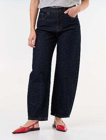 Pantalon en denim forme large barrel