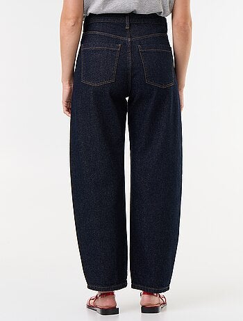 Pantalon en denim forme large barrel