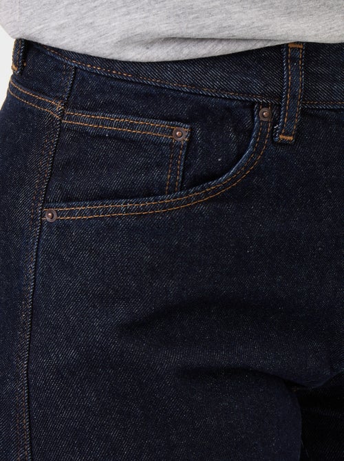 Pantalon en denim forme large barrel - Kiabi