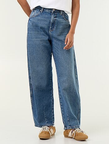 Pantalon en denim forme large barrel