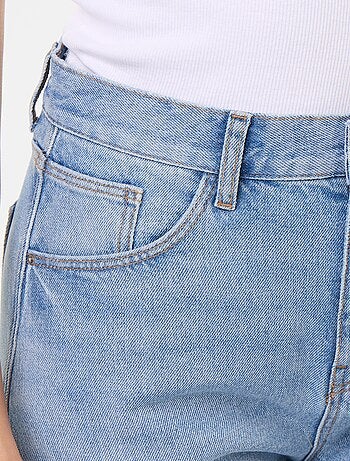 Pantalon en denim forme large barrel