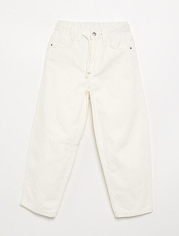 Pantalon en denim forme large