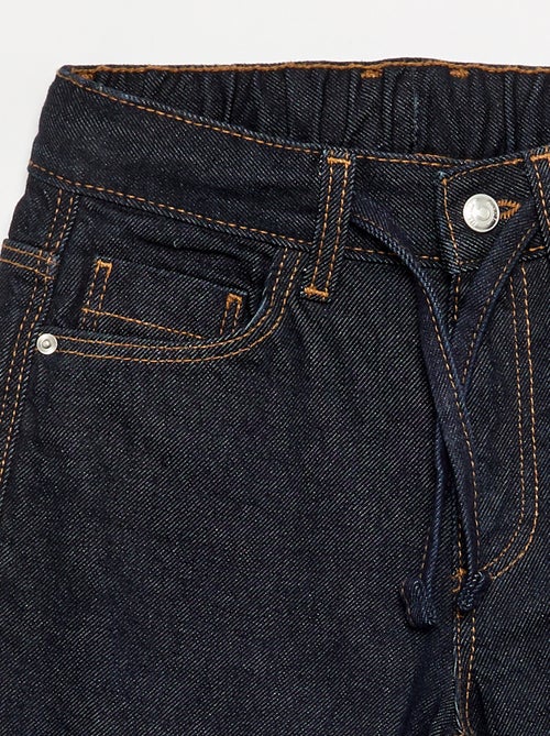 Pantalon en denim forme large - Kiabi