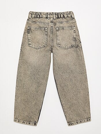 Pantalon en denim forme large