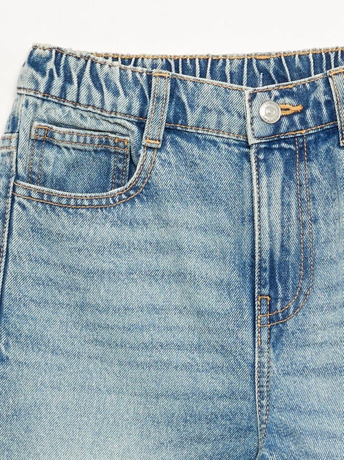 Pantalon en denim forme loose - Kiabi