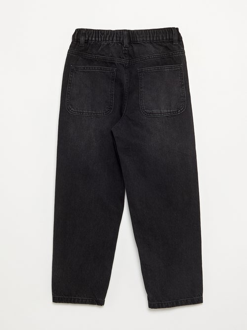 Pantalon en denim forme loose - Kiabi