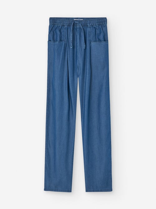 Pantalon en Denim Léger - Kiabi