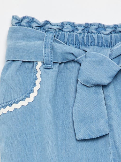 Pantalon en denim léger - Kiabi