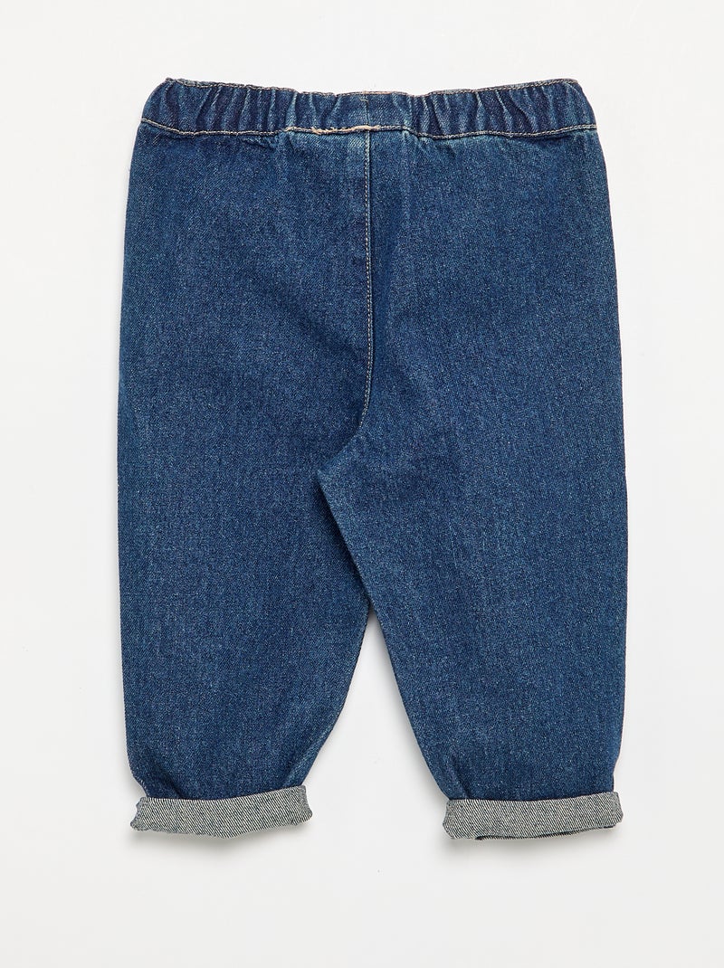 Pantalon en denim 'Mickey' 'Disney' Bleu - Kiabi