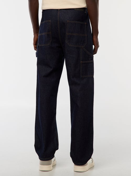 Pantalon en denim style Carpenter - Kiabi