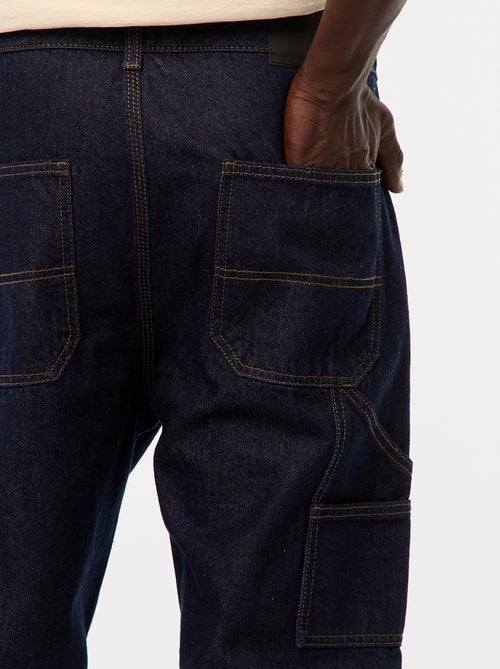 Pantalon en denim style Carpenter - Kiabi