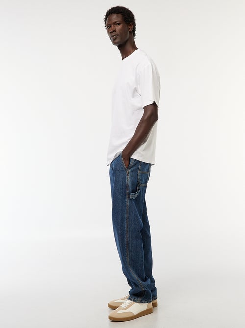 Pantalon en denim style Carpenter - Kiabi