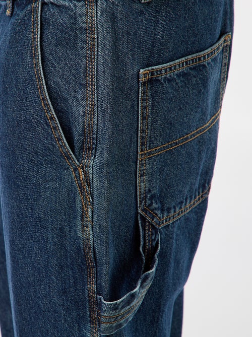 Pantalon en denim style Carpenter - Kiabi