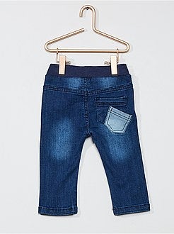 Garçon 0-36 mois - Pantalon en denim taille élastiquée - Kiabi