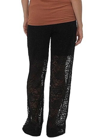 Pantalon en Dentelle Femme Mamalicious