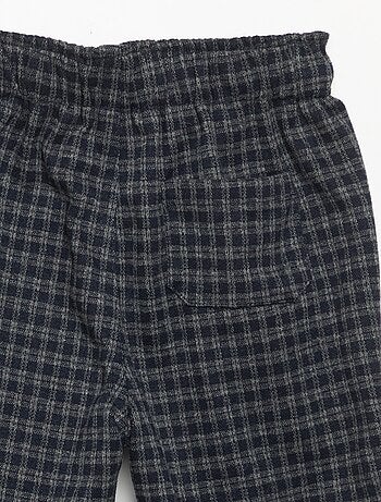 Pantalon en flanelle grattée